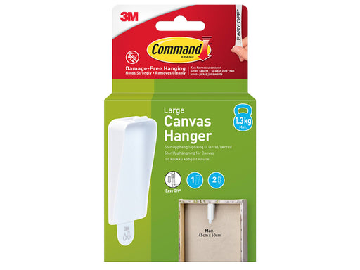 Canvas Hanger Large (1 Hook + 2 Strips)