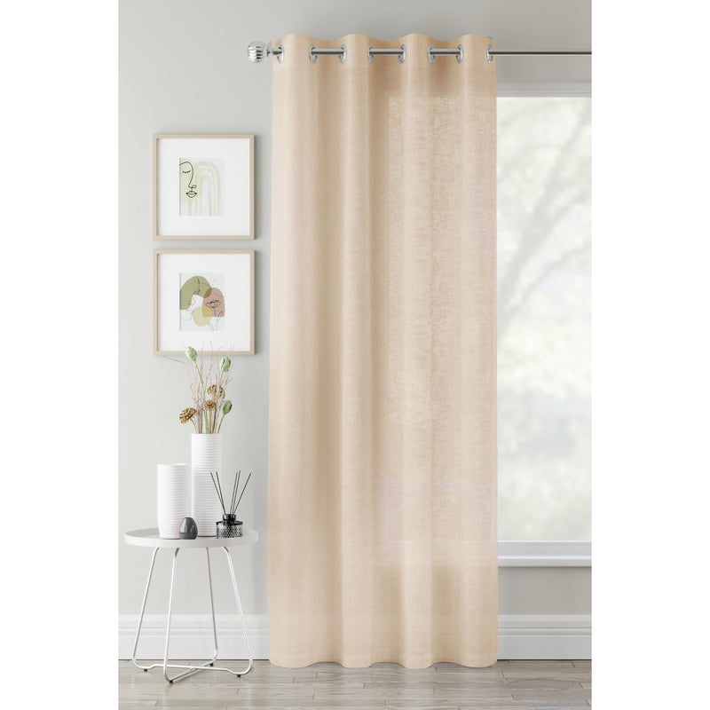 Crete Voile Panel Natural 137cm