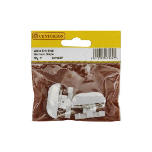 White End Stop Harrison Drape (Pack of 2)