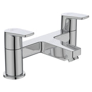 Cerafine D Dual Control Bath Filler - Chrome - Dimensions