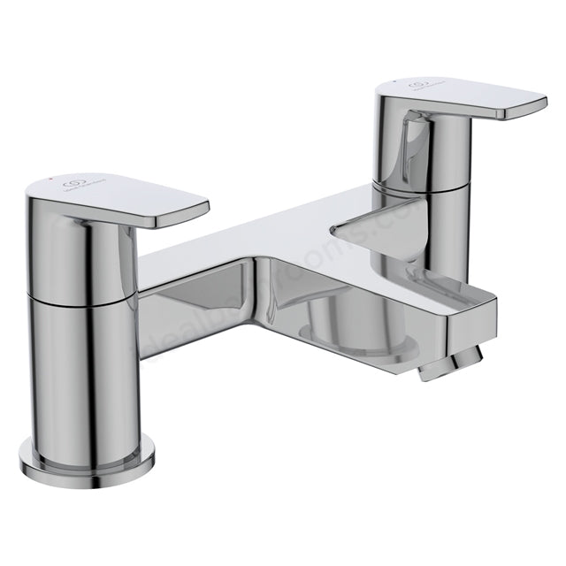 Cerafine D Dual Control Bath Filler - Chrome - Dimensions