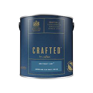 Crown Crafted Luxurious Flat Matt Paint 2.5L - Abstract Art