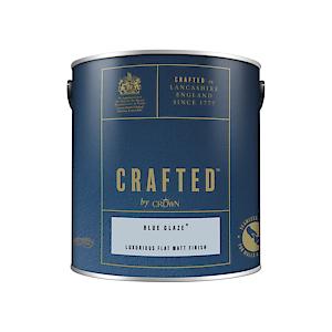 Crown Crafted Luxurious Flat Matt Paint 2.5L - Blue Glaze