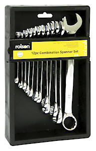 Rolson 8 Piece Combination Spanner Set