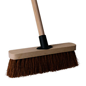 Charles Bentley 11.4" Soft Coco Broom with Handle