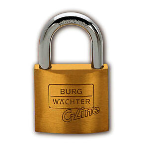 Burg-Wächter Brass Padlock 40mm