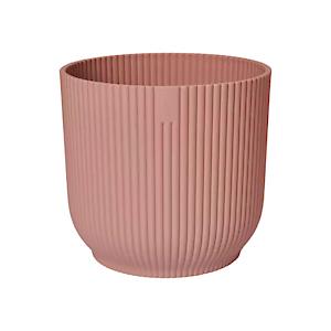 Elho Vibes Fold Round Plant Pot 18cm Delicate Pink