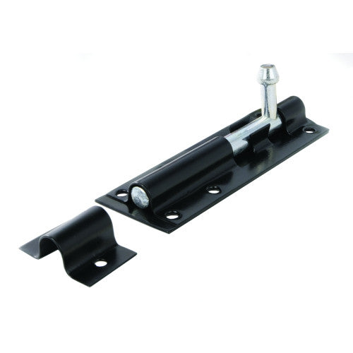 Tower Bolts, Black, 100mm