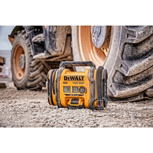 Dewalt Power Tools DCC018N XR Triple Source Inflator 18V Bare Unit DeWALT Power Tools - RockBottom Northampton