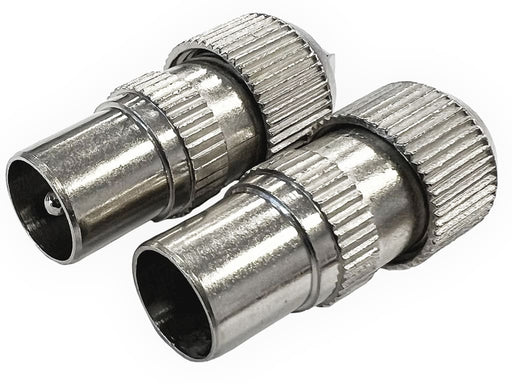 Coax Plugs x 2 7073/2NB