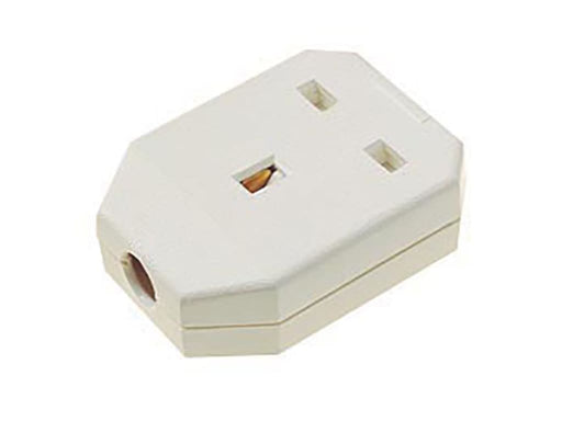 Nylon Extension Socket 1 Gang 13 Amp White 9419NB