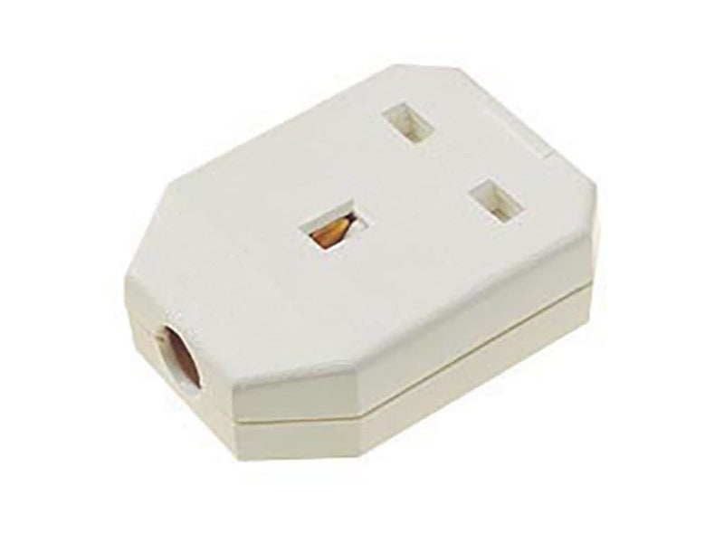 Nylon Extension Socket 1 Gang 13 Amp White 9419NB