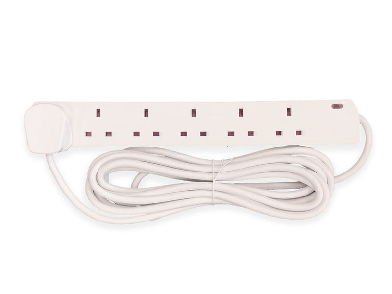 Extension Lead 6 Gang 13 Amp 5m 9468ASBG