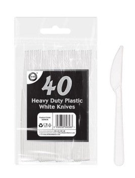 Dina 40 Heavy Duty White Knives