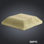 Cheshire Mouldings Decking Patrice Cap 110mm