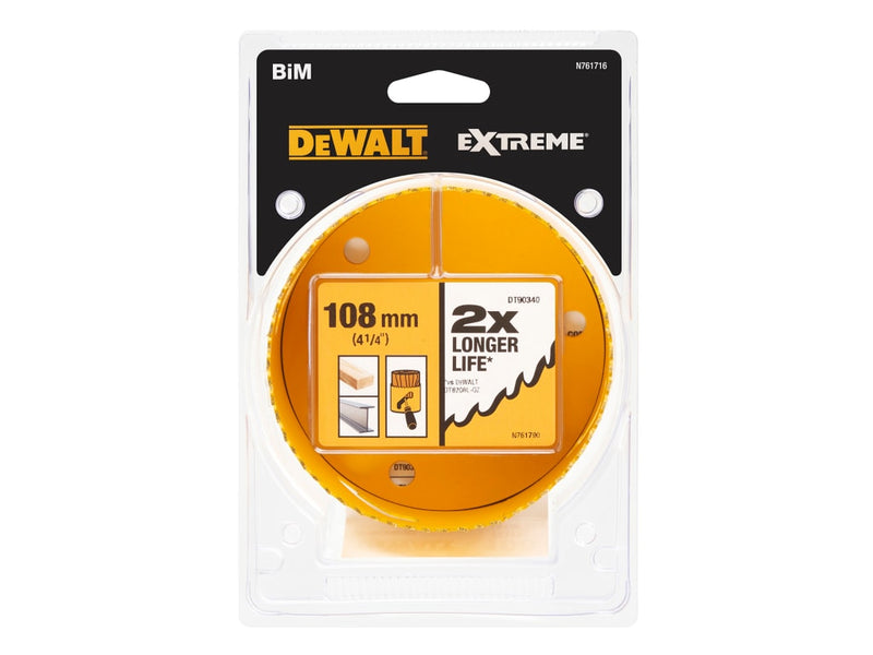Extreme Bi-Metal Hole Saw 108mm