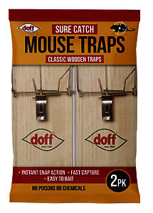 Doff Sure Catch Mouse Trap - 2 Pack