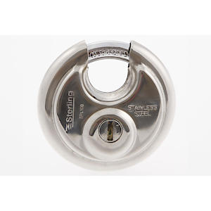 Burg-Wächter Stainless Steel Disc Padlock 70mm
