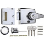 Era Double Locking Nightlatch 40mm Finish: Polished Chrome Body - Chrome Cylinder