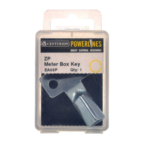 Zinc Meter Box Key
