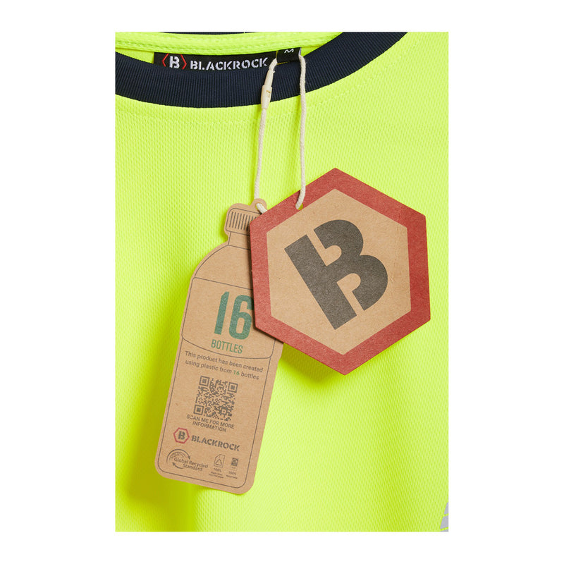 Blackrock Hi-Vis Eco T-Shirt - yellow size XL