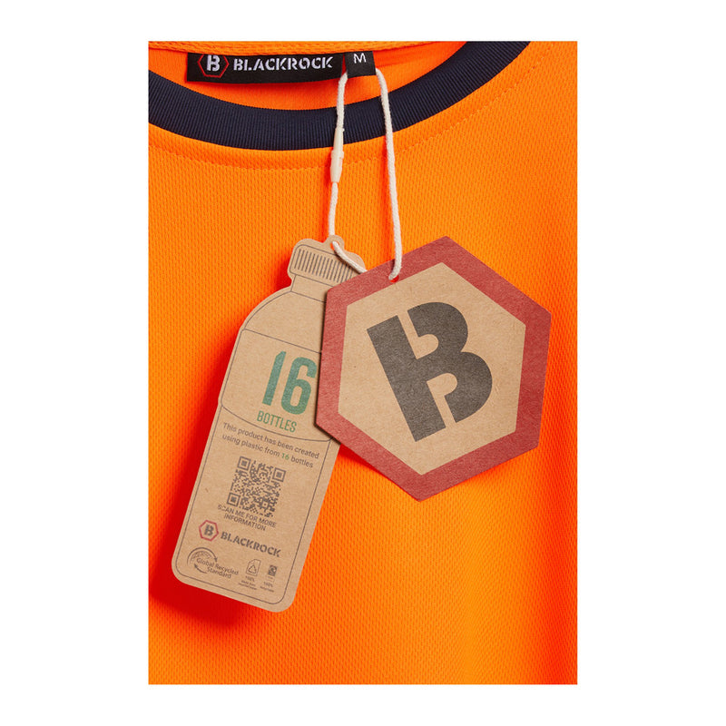 Blackrock Hi-Vis Eco T-Shirt - orange size L