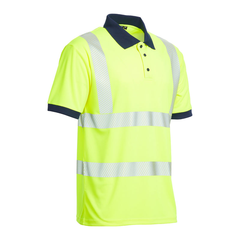 Blackrock Hi-Vis Eco Polo Shirt - yellow size S