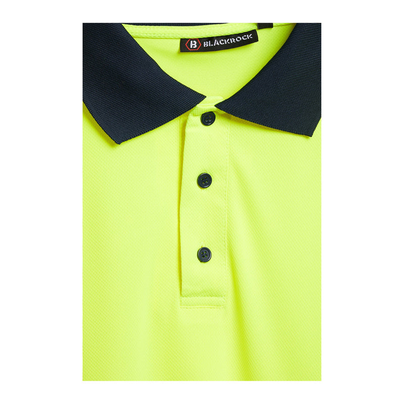 Blackrock Hi-Vis Eco Polo Shirt - yellow size XL