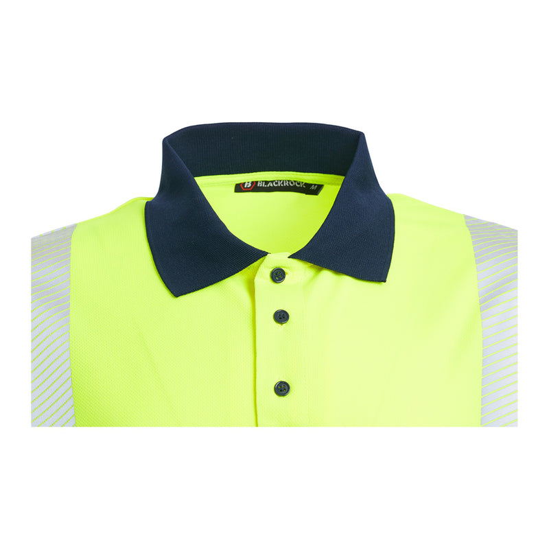 Blackrock Hi-Vis Eco Polo Shirt - yellow size 6XL