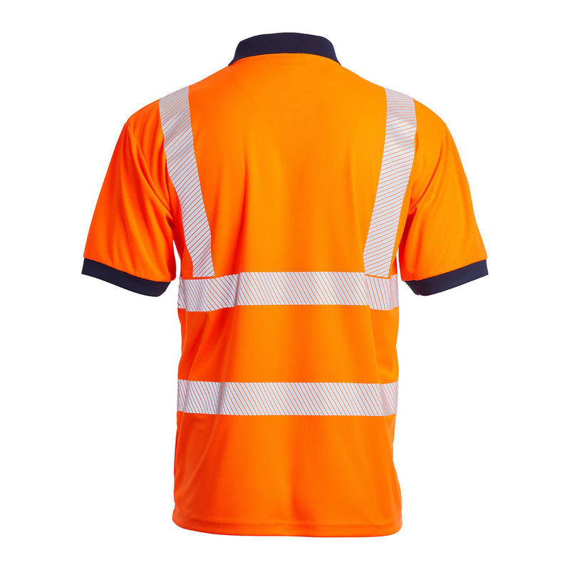 Blackrock Hi-Vis Eco Polo Shirt - orange size 5XL