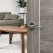 Atlantic Swell Door Pack Bundle (2.5" Latch, 3"x2" Hingesx3) - Satin Chrome/Polished Chrome