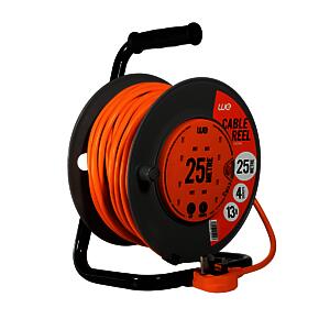 Westminster 25m 4 Socket Heavy Duty Cable Reel 13A
