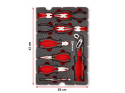 E-Case Inlay Pliers Set, 9 Piece