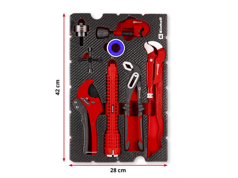 E-Case Inlay Plumbing Installation Set, 8 Piece