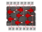 E-Case Inlay Precision Pliers Set, 8 Piece