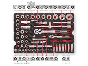 E-Case Inlay Socket Set, 60 Piece