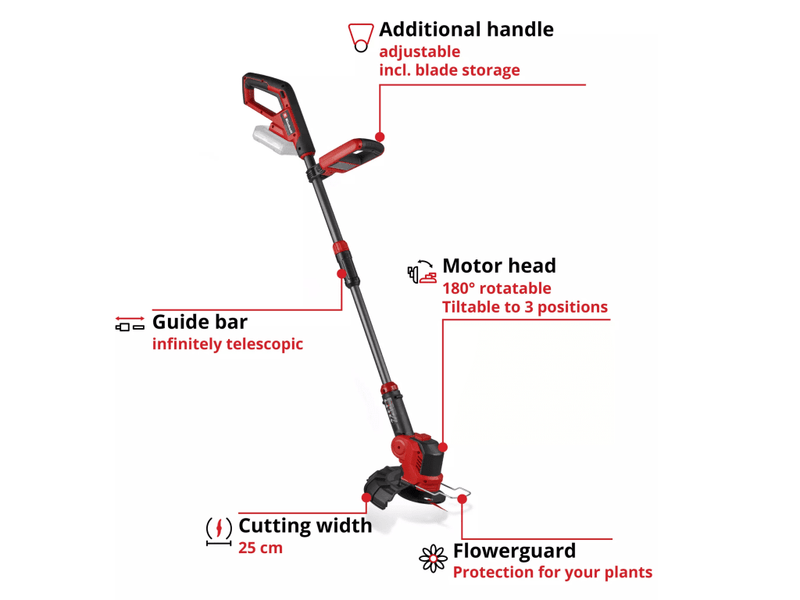 GE-CT 18/25-1 Li-Solo Lawn Trimmer 18V Bare Unit
