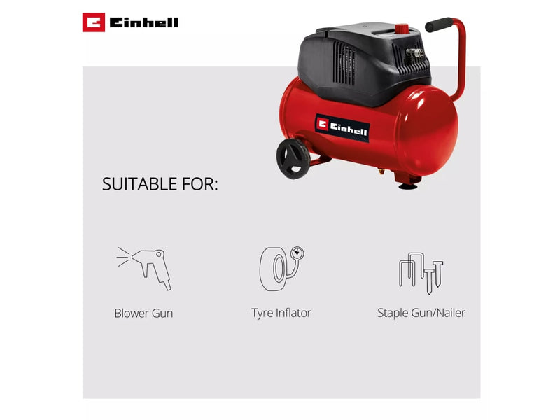 TC-AC 200/24/8 Oil Free Air Compressor 8 Bar 240V
