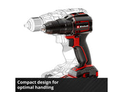 TP-CD 18/50-C Li-i BL Kit PRO Combi Drill 18V 1 x 4.0Ah