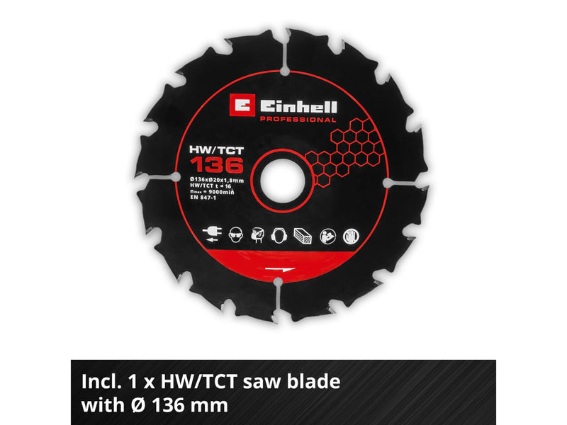 TP-CS 18/136-C Li BL-Solo PRO Circular Saw 18V Bare Unit