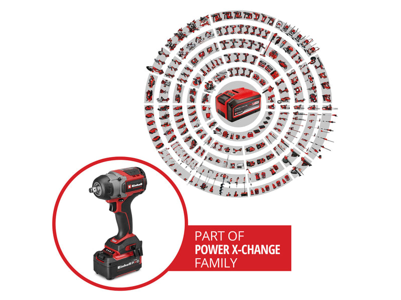 TP-CW 18/750-C Li BL Kit PRO Impact Wrench 18V 1 x 5.2Ah Li-ion