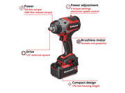 TP-CW 18/750-C Li BL Kit PRO Impact Wrench 18V 1 x 5.2Ah Li-ion