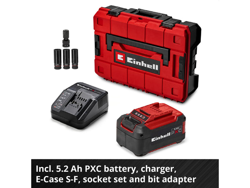 TP-CW 18/750-C Li BL Kit PRO Impact Wrench 18V 1 x 5.2Ah Li-ion