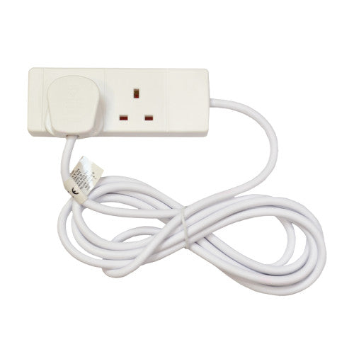 2 Gang Extension Lead, 3m