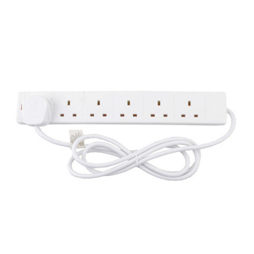 6 Gang Extension Lead, 2m