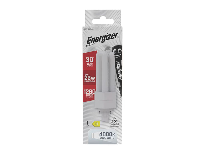 LED PLT G x 24D 4Pin 9W 1300L Cool White S30439