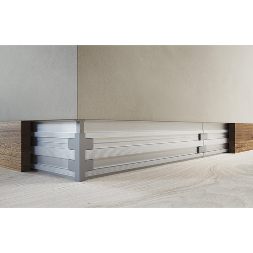 Ermetika Absolute Rush Flush Skirting Aluminium Profile