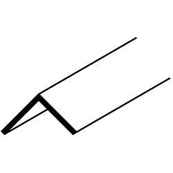 Easyfix 12.5mm Angle - 12 x 2.44m Black