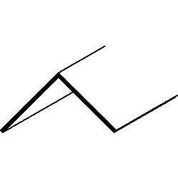 Easyfix 50mm Angle - 12 x 2.44m White