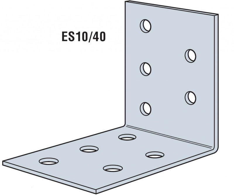 Simpson Strong Tie Nail Plate Angle Bracket 60 x 60 x 40